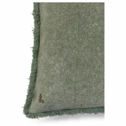 Outlet Lorena Canals Coussin rectangulaire Stonewashed | Vert foncé