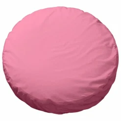 Sale Suite 702 Coussin rond Bigdot en percale organique - Pink Candy | Rose bonbon