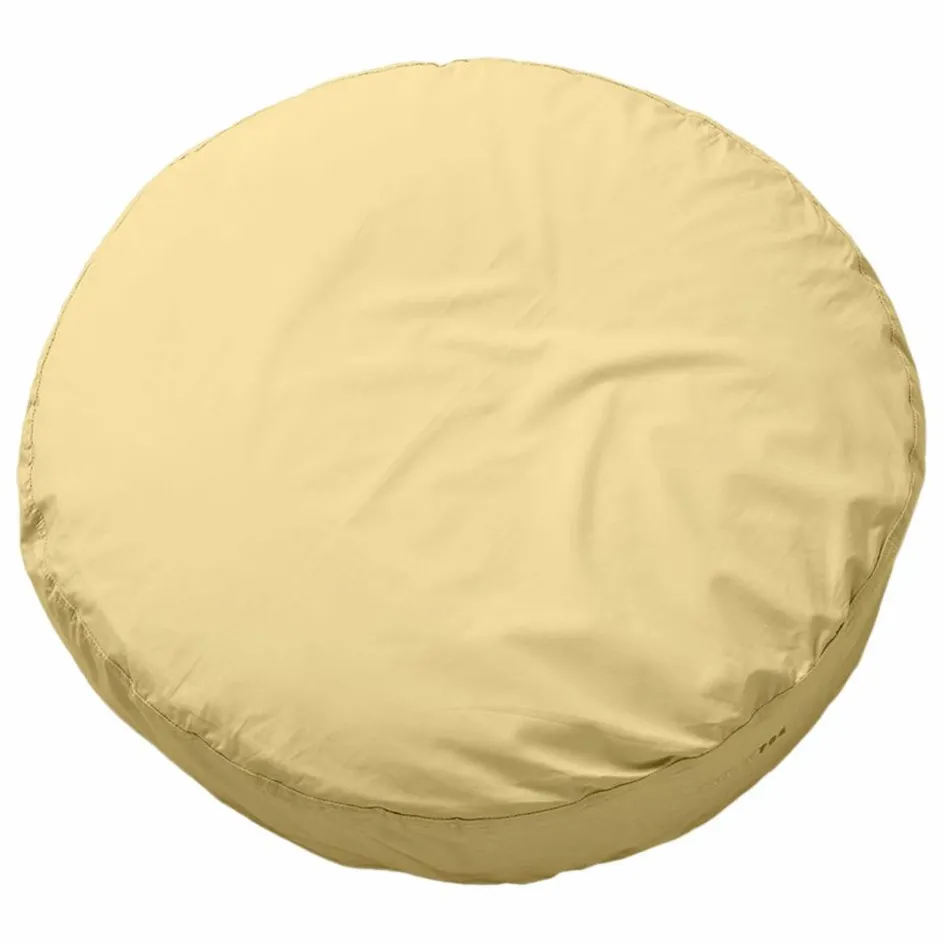 Suite 702 Coussins*Coussin rond Bigdot en percale organique - Butter Yellow |