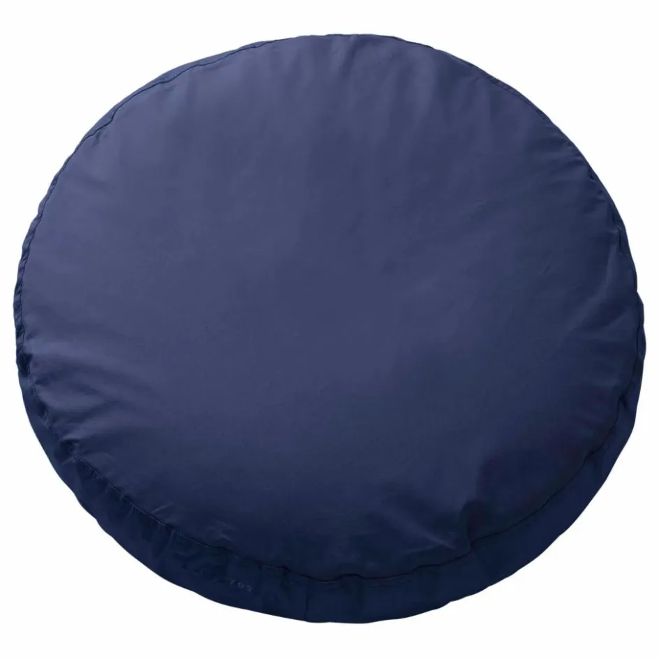 Suite 702 Coussin rond en percale organique || Coussins