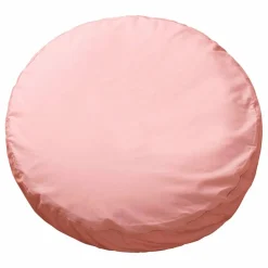 Clearance Suite 702 Coussin rond en percale organique | Blush