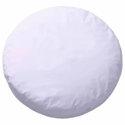 Suite 702 Coussin rond en percale organique || Coussins