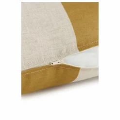 New Nobodinoz Coussin Stanley Tiles | Jaune moutarde