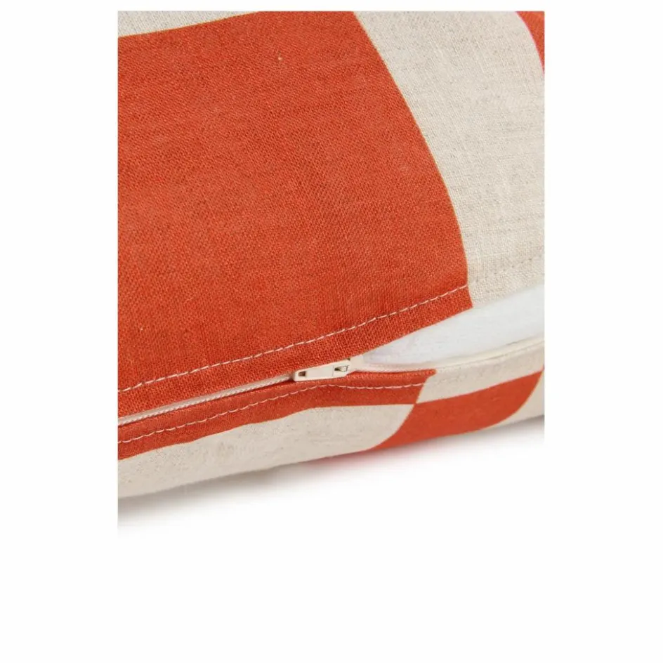 Hot Nobodinoz Coussin Stanley Tiles | Orange