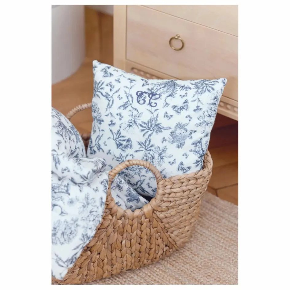 New Coussin Toile de Jouy | Enfant Coussins|Coussins Enfant