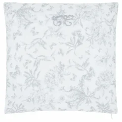 Discount Tartine et Chocolat Coussin Toile de Jouy | Gris