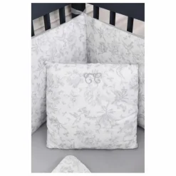 Discount Tartine et Chocolat Coussin Toile de Jouy | Gris