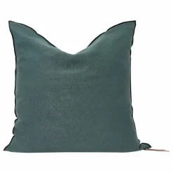 New Coussin Vice versa black line en lin lavé stone washed | Coussins