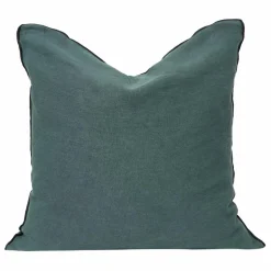 New Coussin Vice versa black line en lin lavé stone washed | Coussins