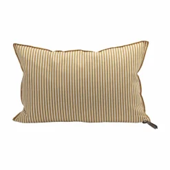 Maison de Vacances Coussin Vice Versa en toile Portofino | Ocre