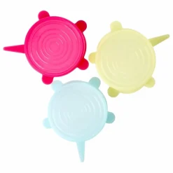 Rice Couvercles en silicone - Set de 3|Homme Art De La Table|Voyage, Outdoor
