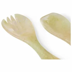 HKliving Couverts à salade en résine | Vert pâle
