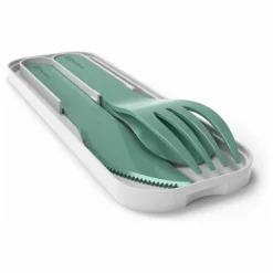 Outlet Monbento Couverts biodégradables MB Pocket Color | Vert forêt