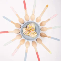 Sale Couverts en bois - Set de 24 | Enfant Décoration De Fête