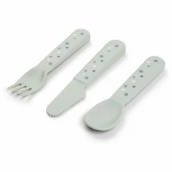 Clearance Done by deer Couverts Happy Dots - Set de 3 | Sauge