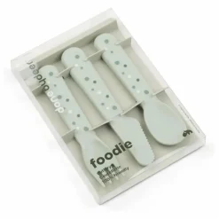 Clearance Done by deer Couverts Happy Dots - Set de 3 | Sauge