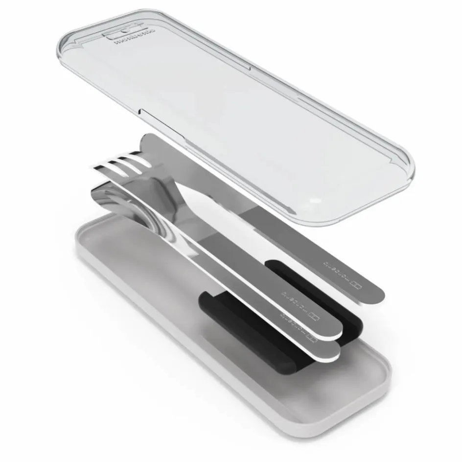 Monbento Couverts nomades en inox MB Slim Box || Art De La Table
