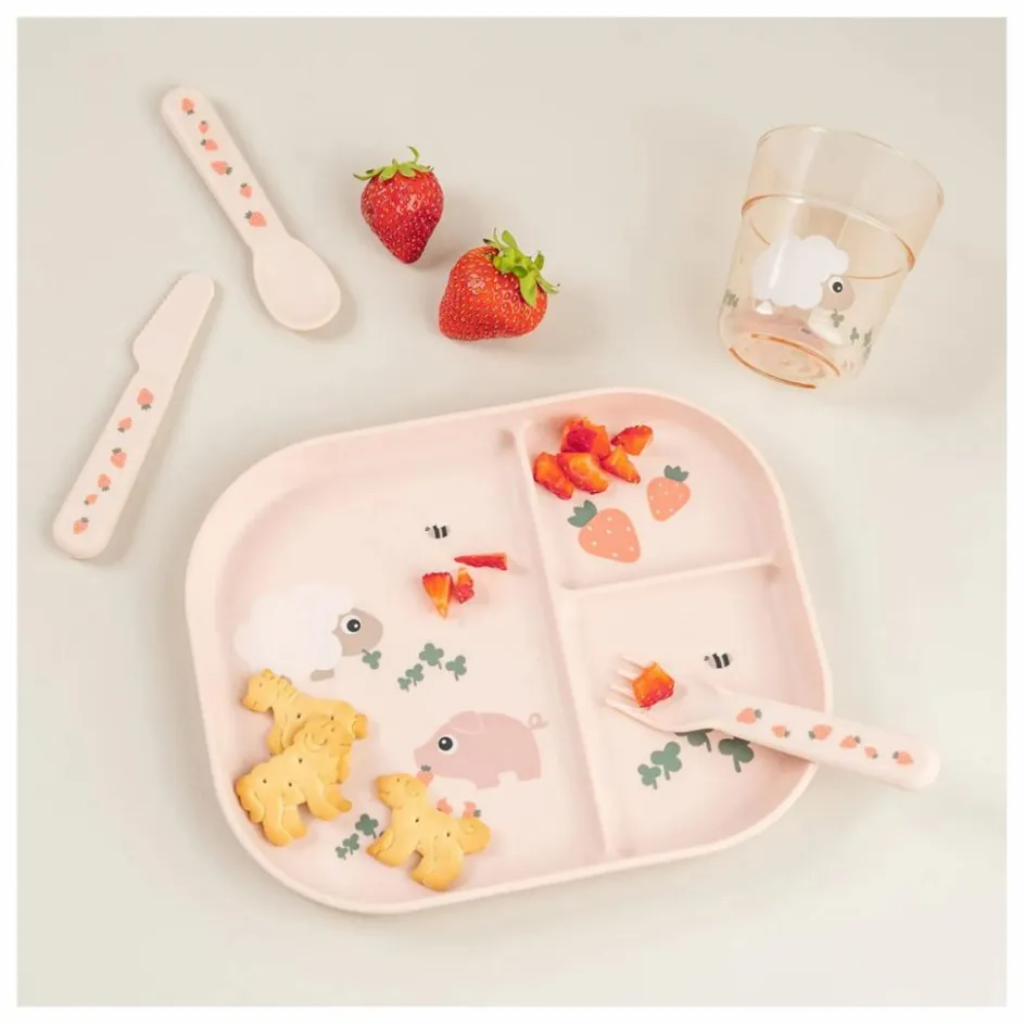 Done by deer Couverts Tiny Farm - Set de 3 || Premiers Repas|Puériculture