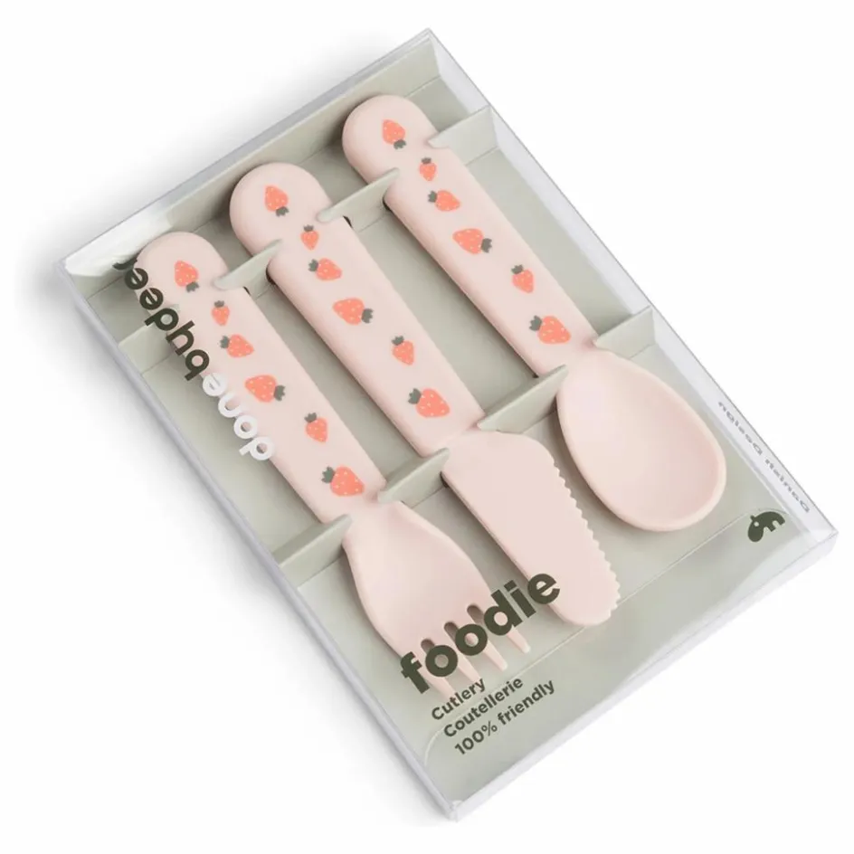 Done by deer Couverts Tiny Farm - Set de 3 || Premiers Repas|Puériculture