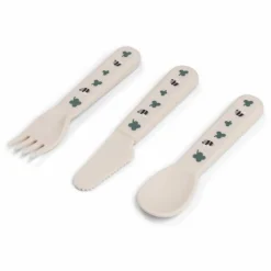Hot Done by deer Couverts Tiny Farm - Set de 3 | Sable