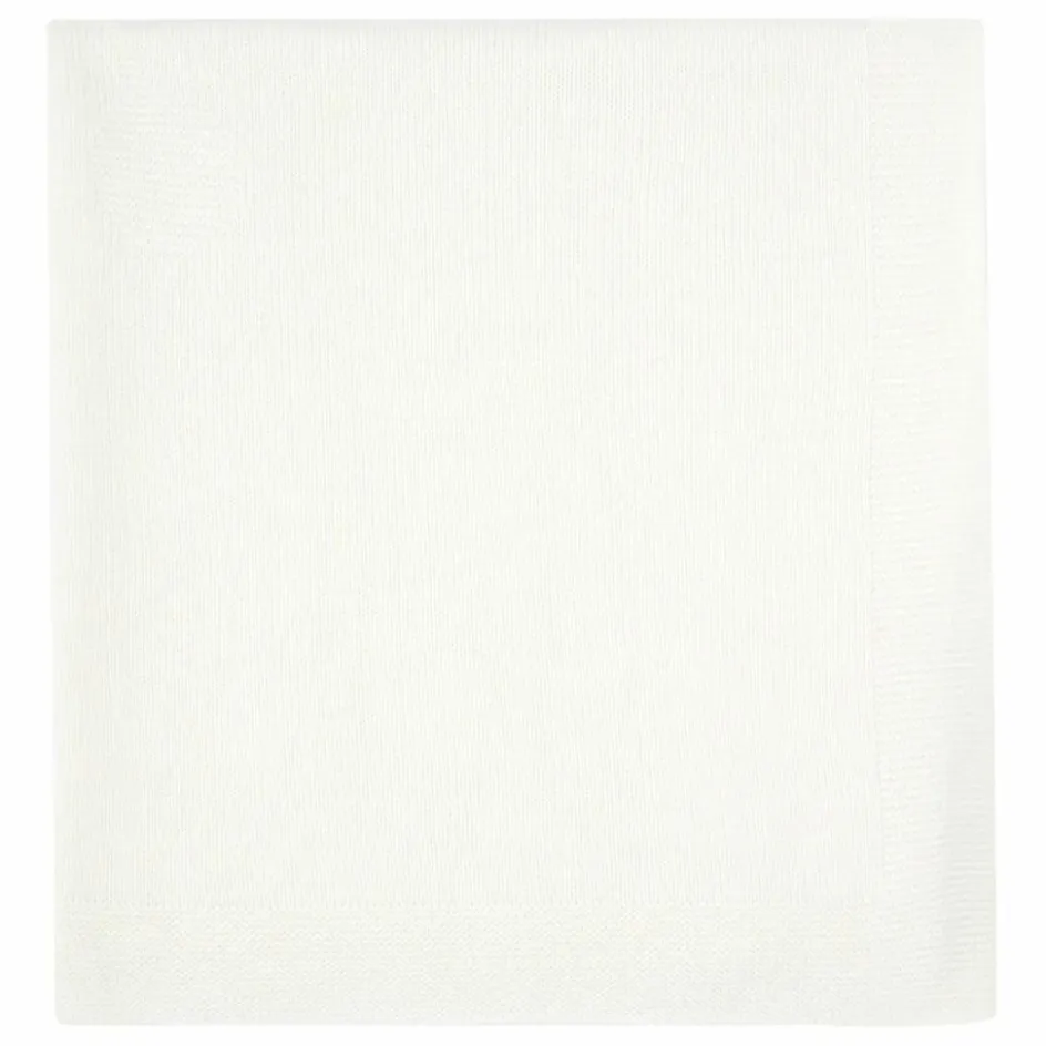 Best Bonpoint Couverture Cachemire Cerise | Ecru
