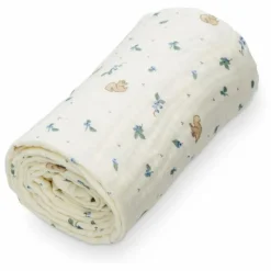 Cam Cam Couvertures Et Plaids|Linge De Lit Bébé*Couverture en mousseline Blueberries