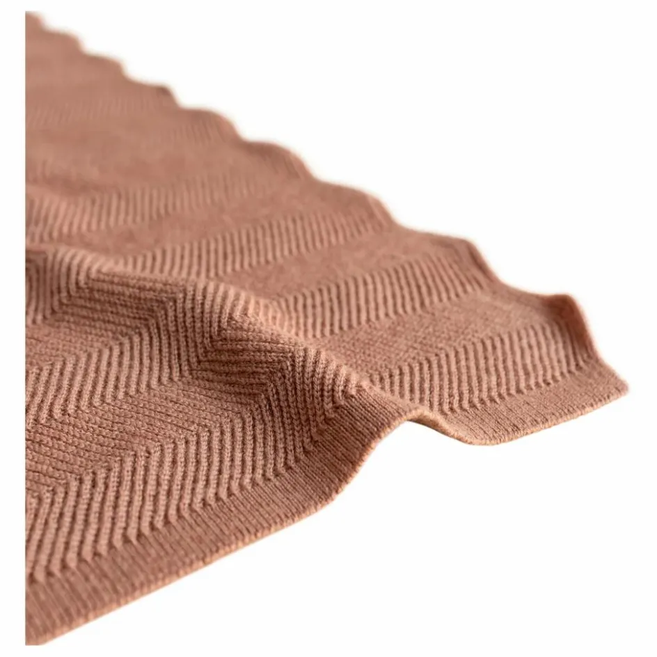 Hvid Couvertures Et Plaids|Linge De Lit Bébé*Couverture Freddie Laine Mérinos |