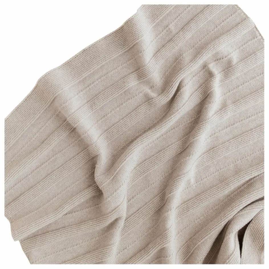 Hvid Couverture Holly Laine Mérinos || Couvertures Et Plaids|Linge De Lit Bébé
