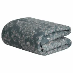 Outlet garbo&friends Couverture matelassée Fauna en percale de coton | Bleu