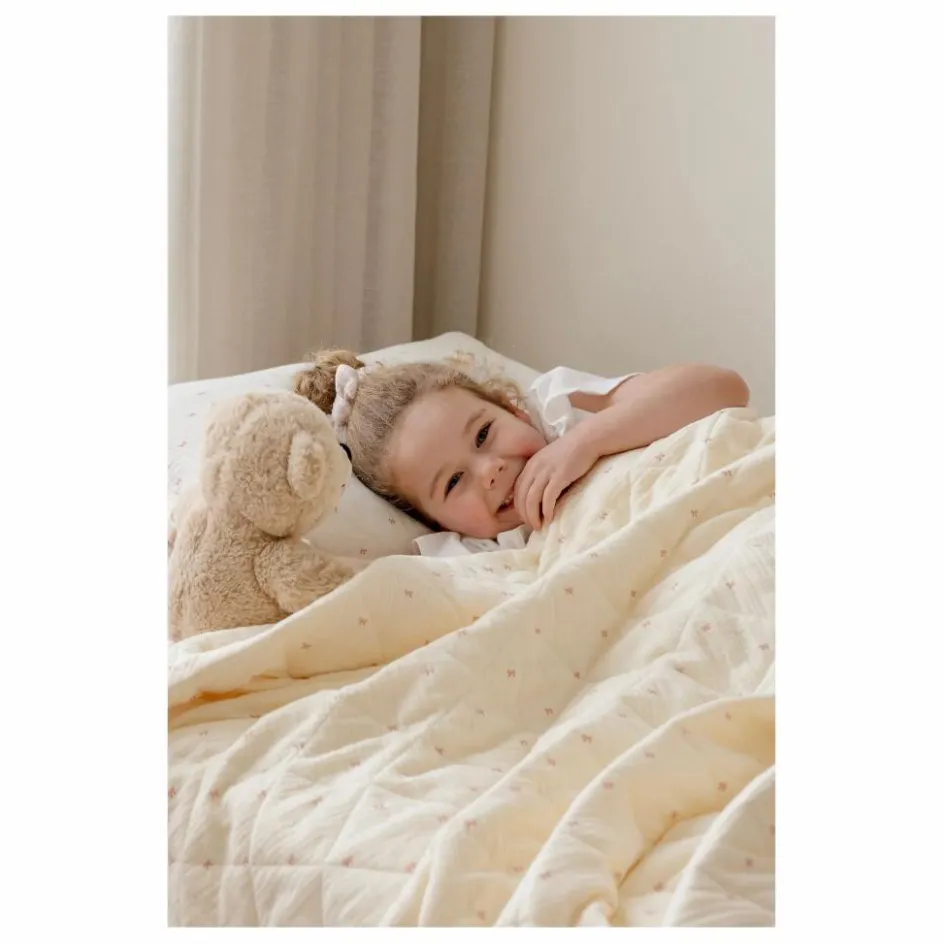 Soft Spot Couvertures Et Plaids|Linge De Lit Bébé*Couverture matelassée Ribbon en coton bio |