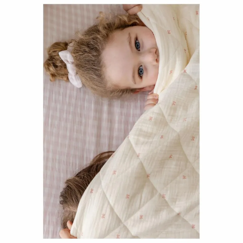 Soft Spot Couvertures Et Plaids|Linge De Lit Bébé*Couverture matelassée Ribbon en coton bio |