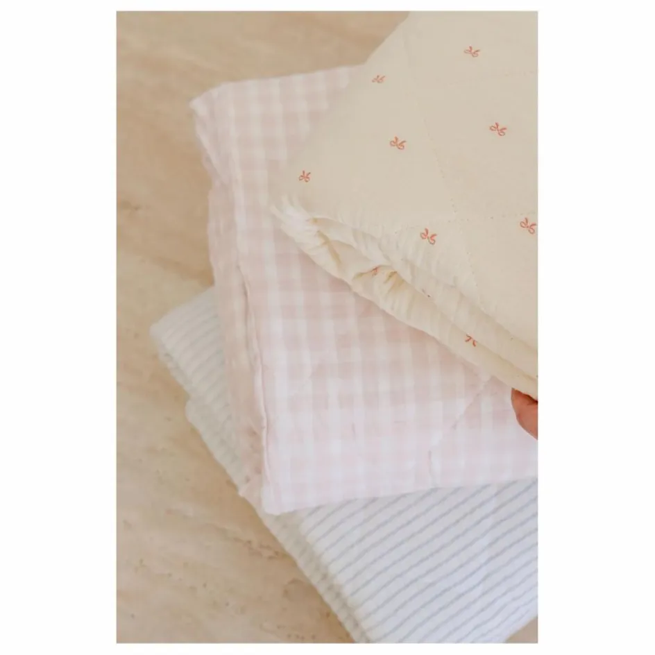 Soft Spot Couverture matelassée Rosewater en coton bio ||Enfant Couvertures Et Plaids|Linge De Lit Bébé