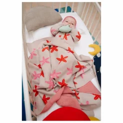 Enfant Bayiri Linge De Lit Enfant*Couverture Starfish Dance Coton Bio |