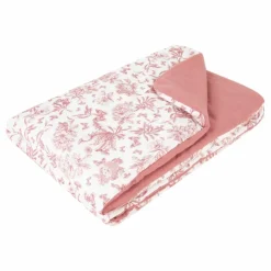Outlet Tartine et Chocolat Couverture Toile de Jouy | Rose pêche