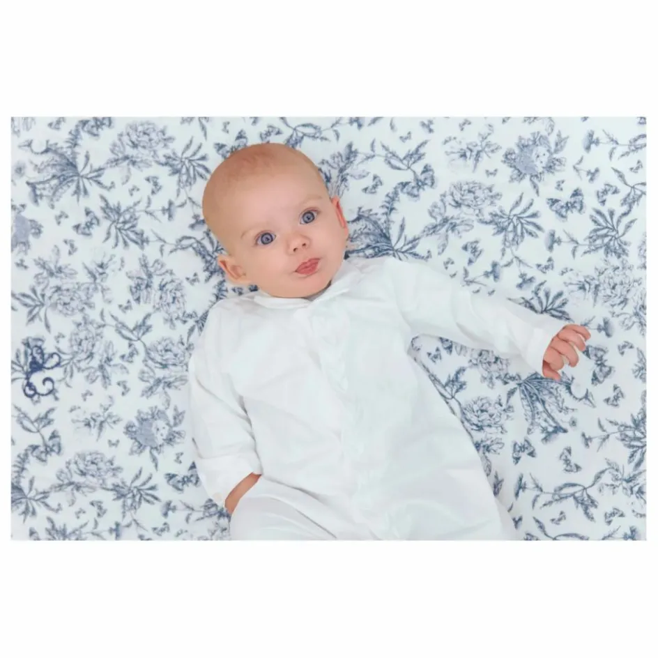 Tartine et Chocolat Couverture Toile de Jouy || Couvertures Et Plaids|Linge De Lit Bébé