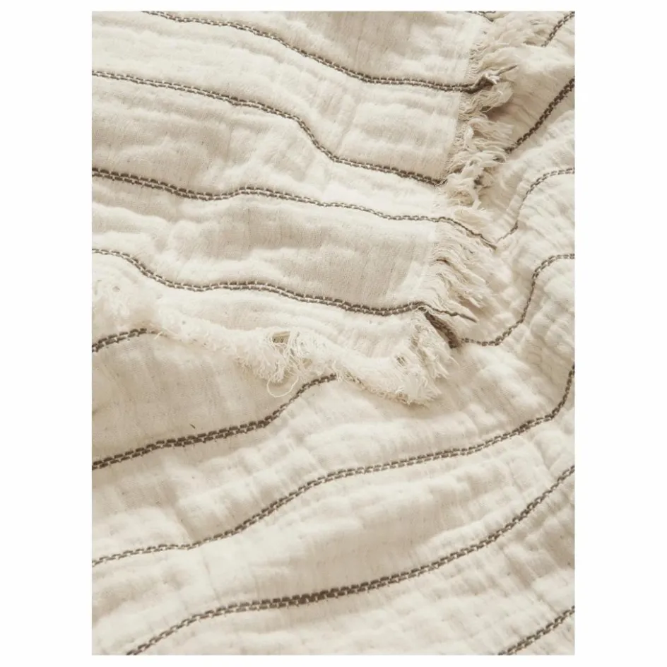 Clearance Ferm Living Couvre-lit Aires | Off-White