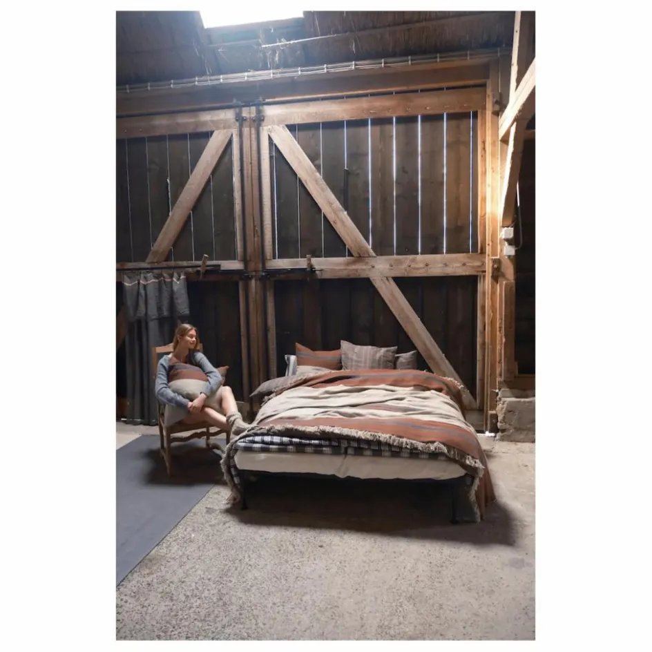 Libeco Couvre-lit en lin Sienna || Linge De Lit