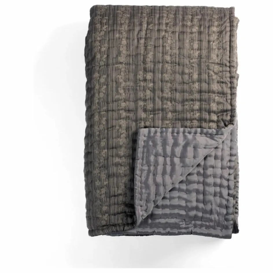 Le Monde Sauvage Couvre-lit en soie Ritournelle| Linge De Lit