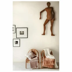 Best Haomy Couvre-lit en voile de coton Vanly | Ivoire