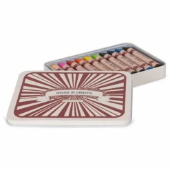 Online Konges Sløjd Crayons en cire naturelle Carnaval - Boite de 10 | Rouge