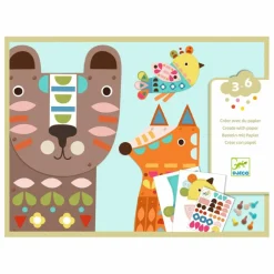 Djeco Loisirs Créatifs*Créer avec du papier Animaux géants