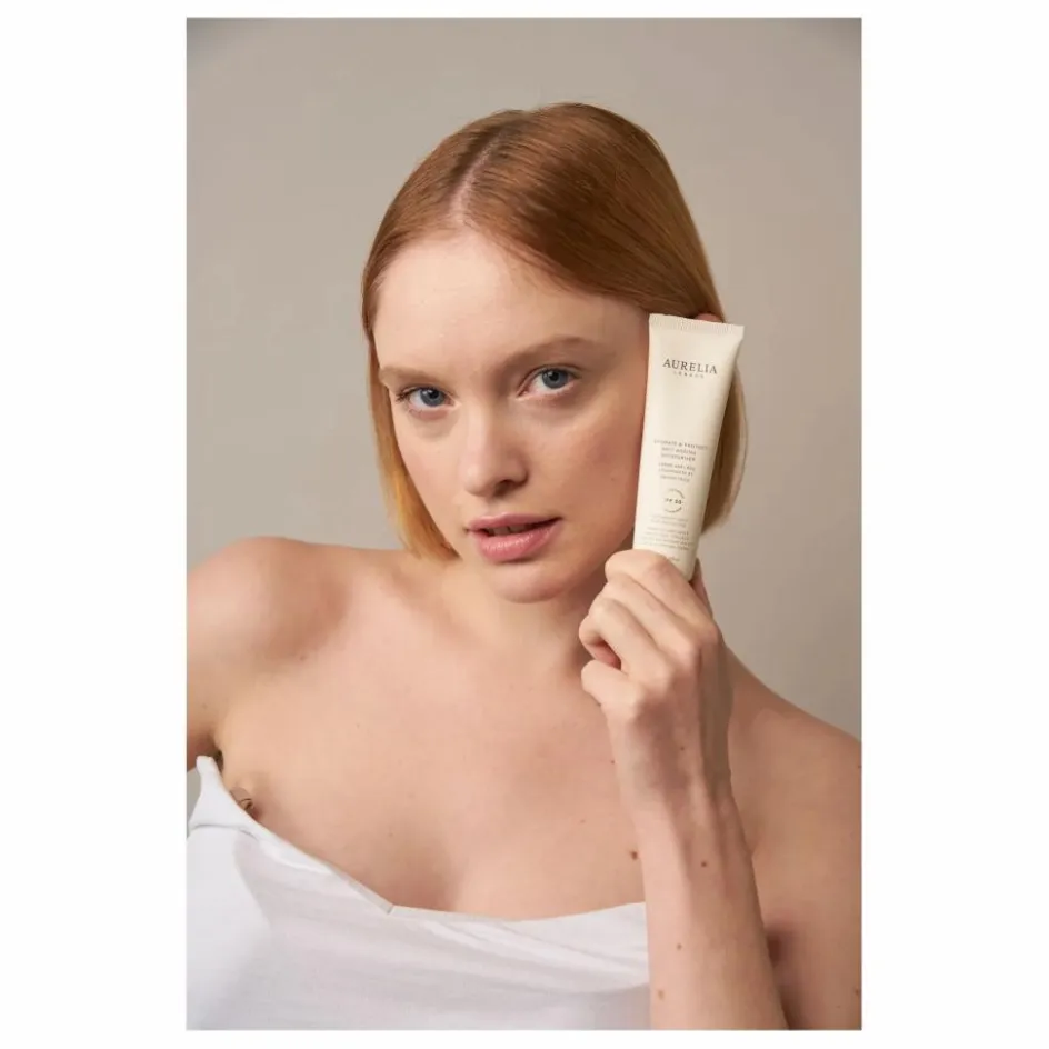 New Aurelia London Crème anti-âge hydratante et protectrice SPF50 - 60 ml Non teinté