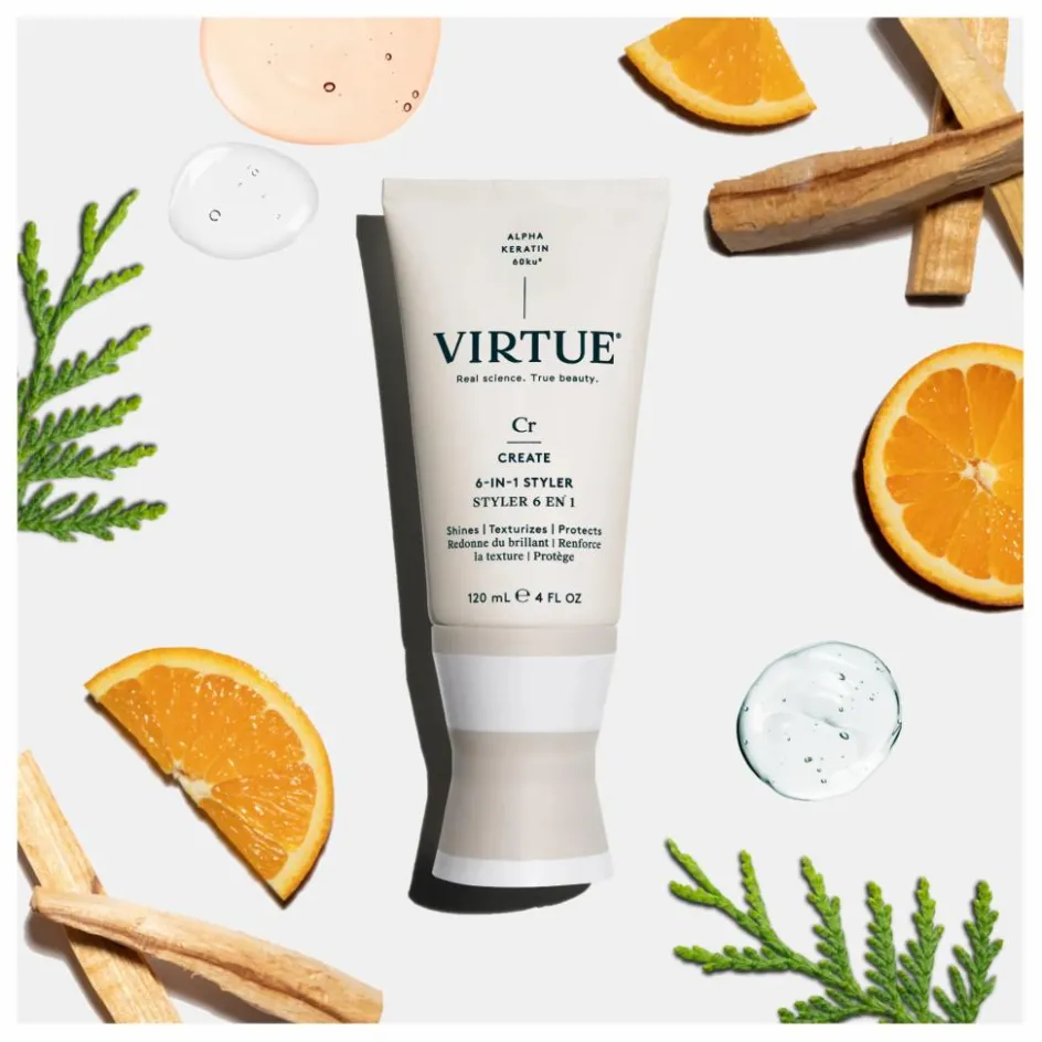 Virtue Crème coiffante brillance et protection 6-in1 - 120ml|Femme Soins Des Cheveux
