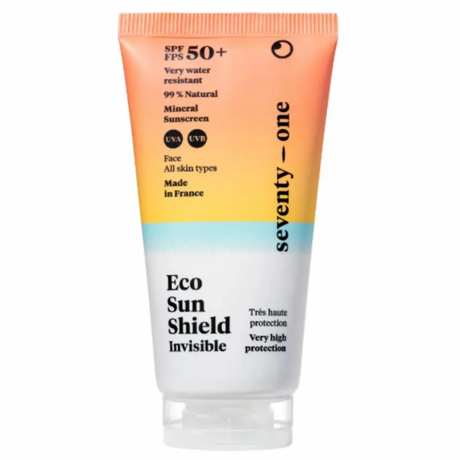 Homme/Femme SeventyOne Percent Soins Du Visage|Soins, Wellness*Crème solaire Eco Sun Shield invisible SPF50 - 50 ml
