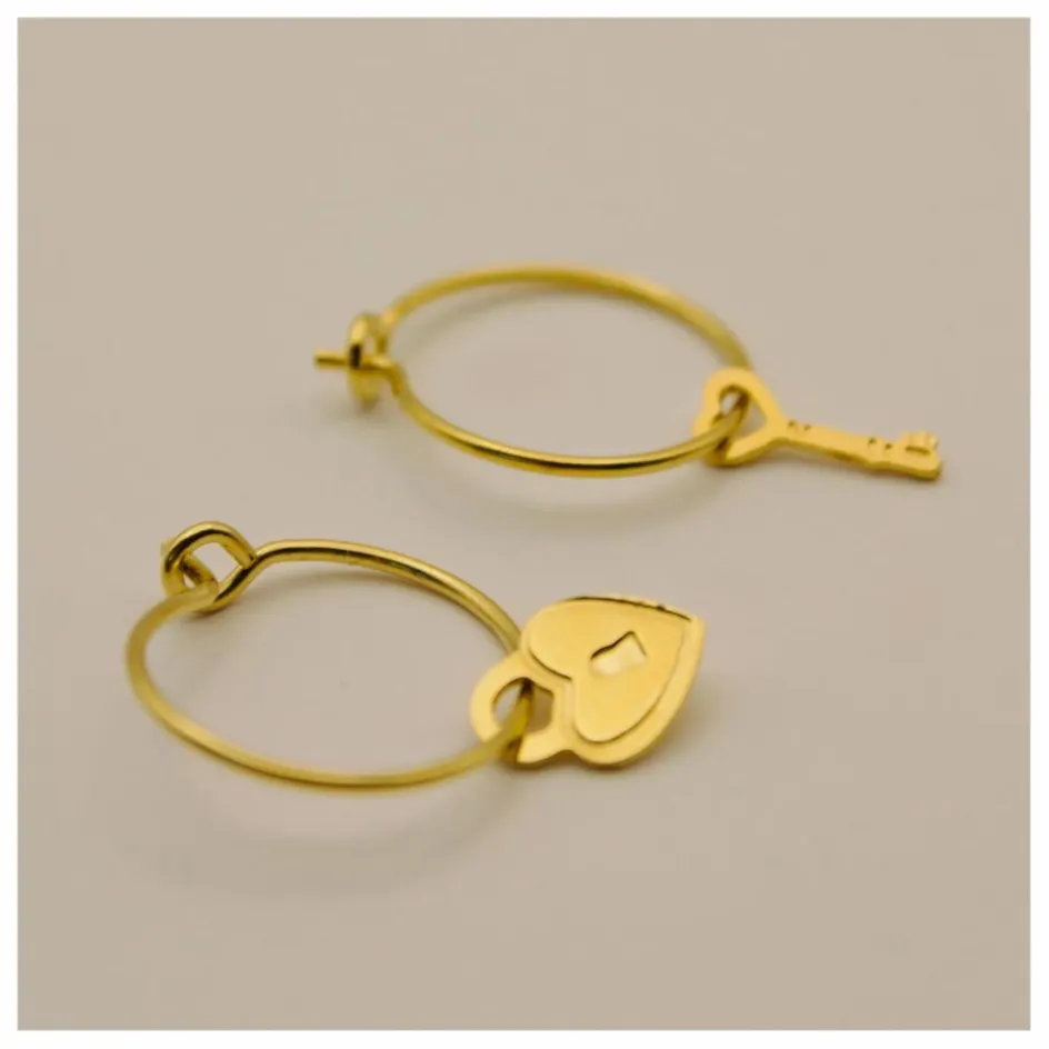 Adorabili Créoles Asymétriques Secret ||Enfant Bijoux, Montres|Accessoires De Mode
