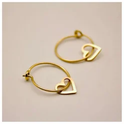 Enfant Adorabili Bijoux, Montres|Accessoires De Mode*Créoles Cœurs Fins |