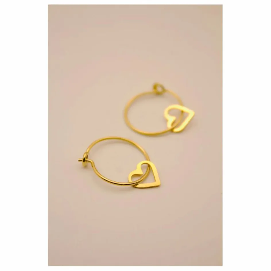 Enfant Adorabili Bijoux, Montres|Accessoires De Mode*Créoles Cœurs Fins |