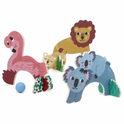 New Vilac Croquet en bois Petit Safari Multicolore