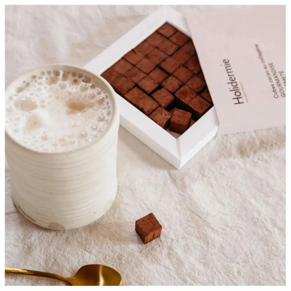 Outlet Cube Cacao au Collagène - 135g Compléments Alimentaires