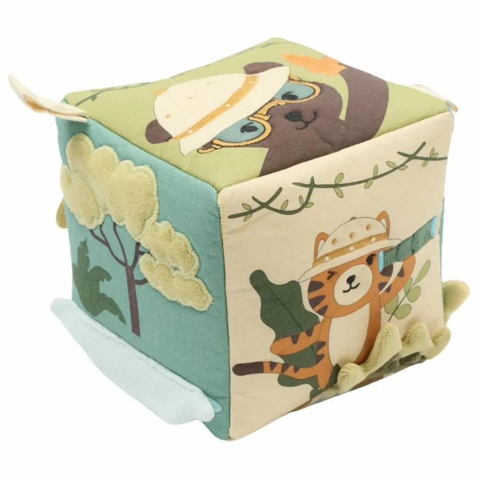Sale Cube d'activités sensorielles - Safari Jouets D'Éveil|Jouets D'Éveil
